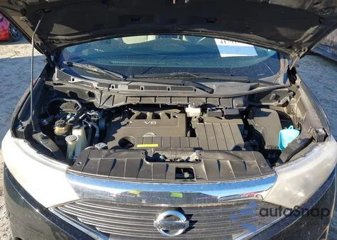 2012 Nissan Quest S from USA, damaged, VIN JN8AE2KP1C9032360